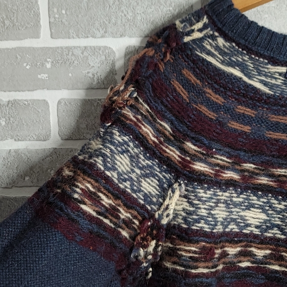 Woolrich Vintage Wool Swearer Men's Unsized Estimated L-XL - Picture 9 of 11